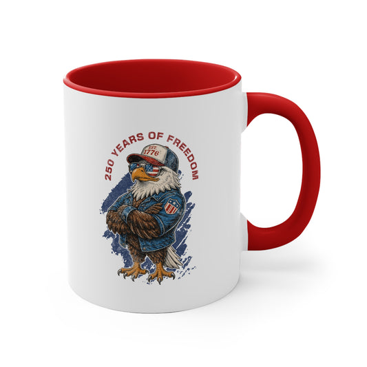 Freedom Eagle 250 Years of Freedom Coffee Mug