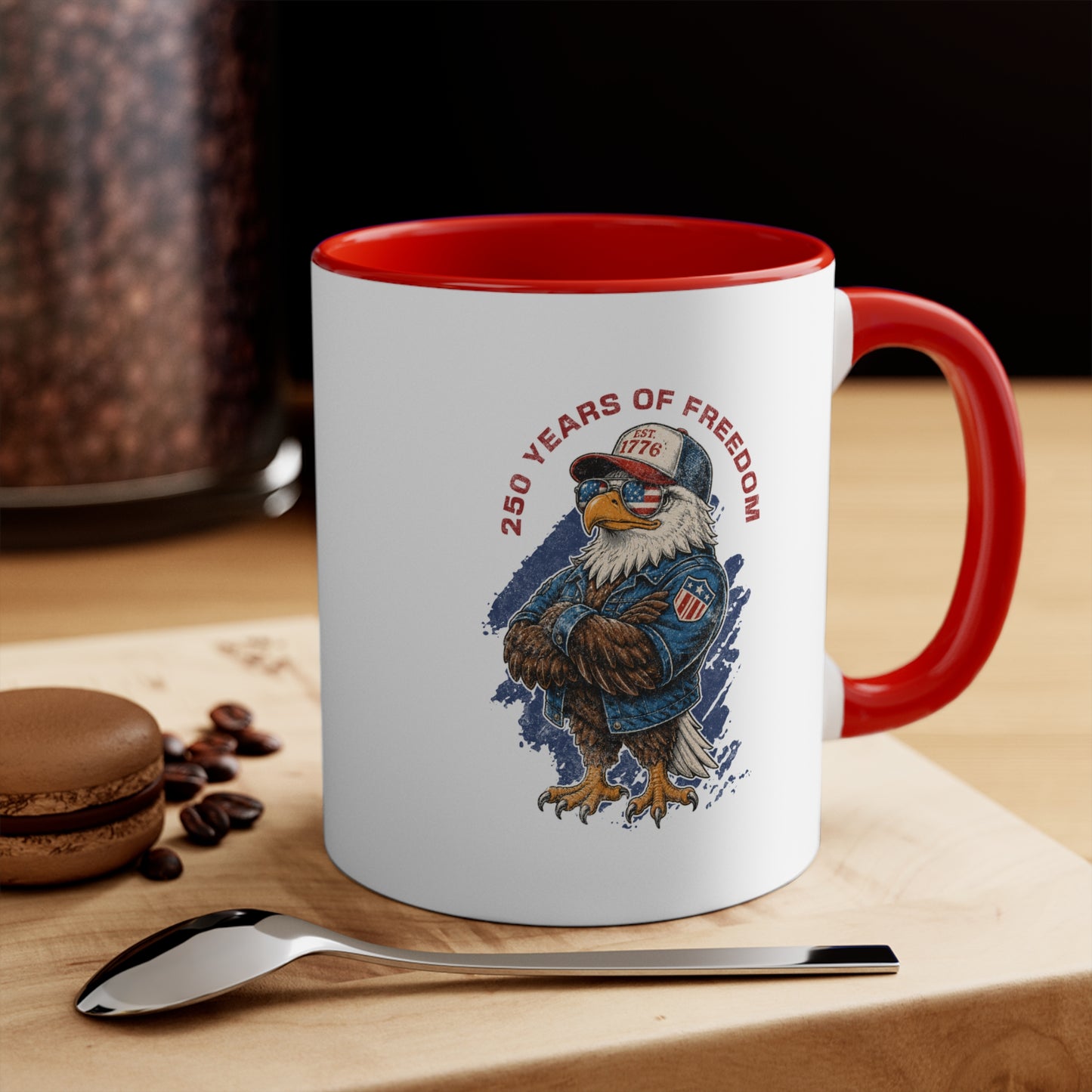 Freedom Eagle 250 Years of Freedom Coffee Mug