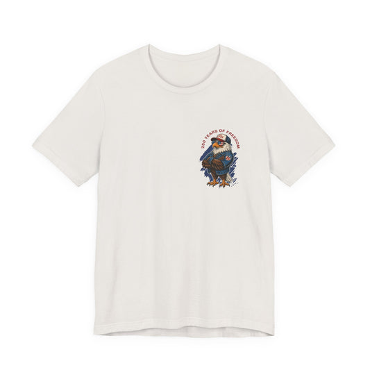 250 Years of Freedom — Patriotic Eagle Graphic T-Shirt