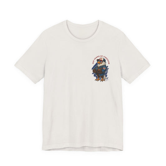 250 Years of Freedom — Patriotic Eagle Graphic T-Shirt