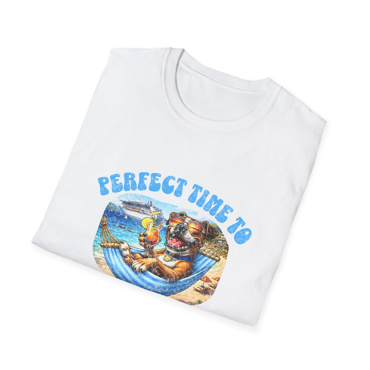 Perfect Time to Paws & Relax - Vintage Dog Beach Tee