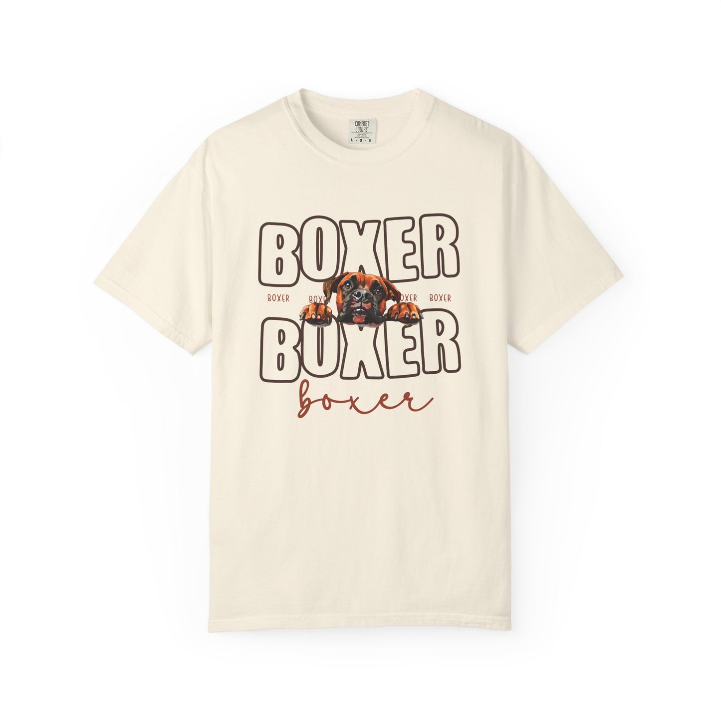 Boxer Dog T-Shirt — Cute Boxer Pup Graphic Tee
