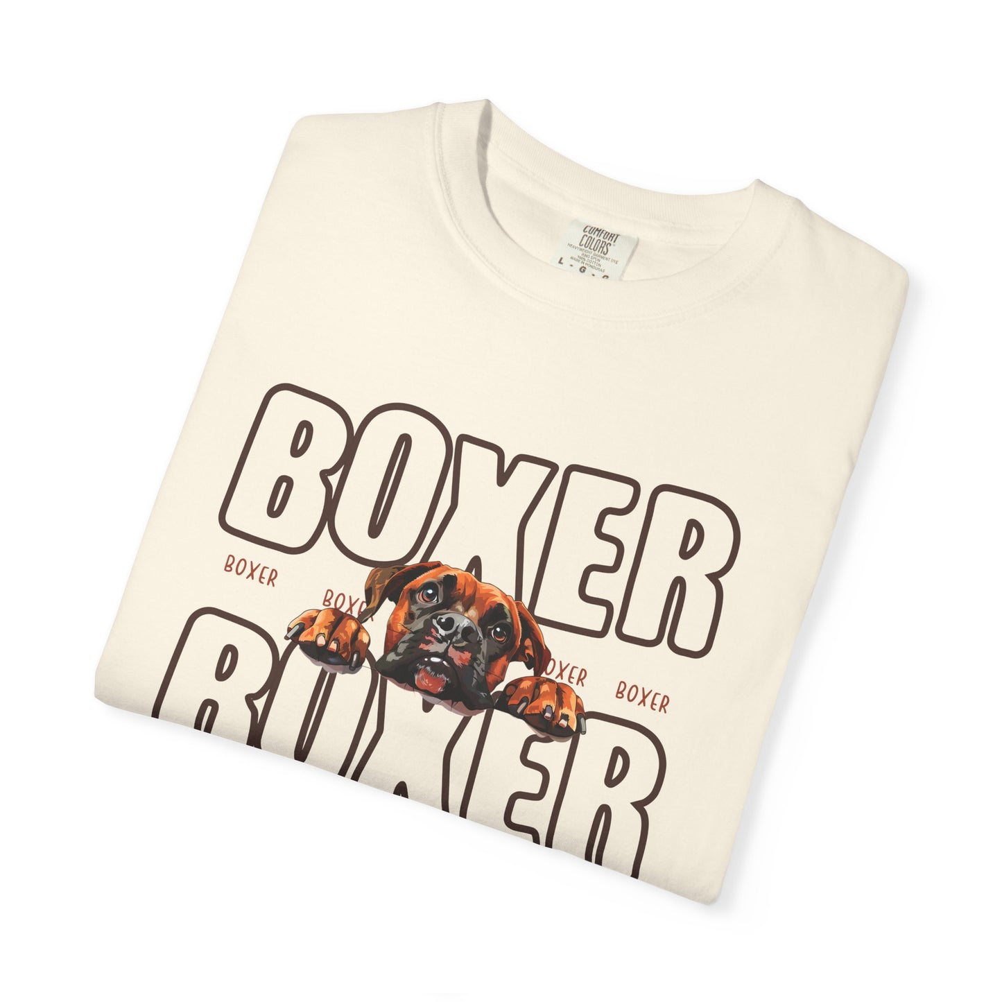 Boxer Dog T-Shirt — Cute Boxer Pup Graphic Tee